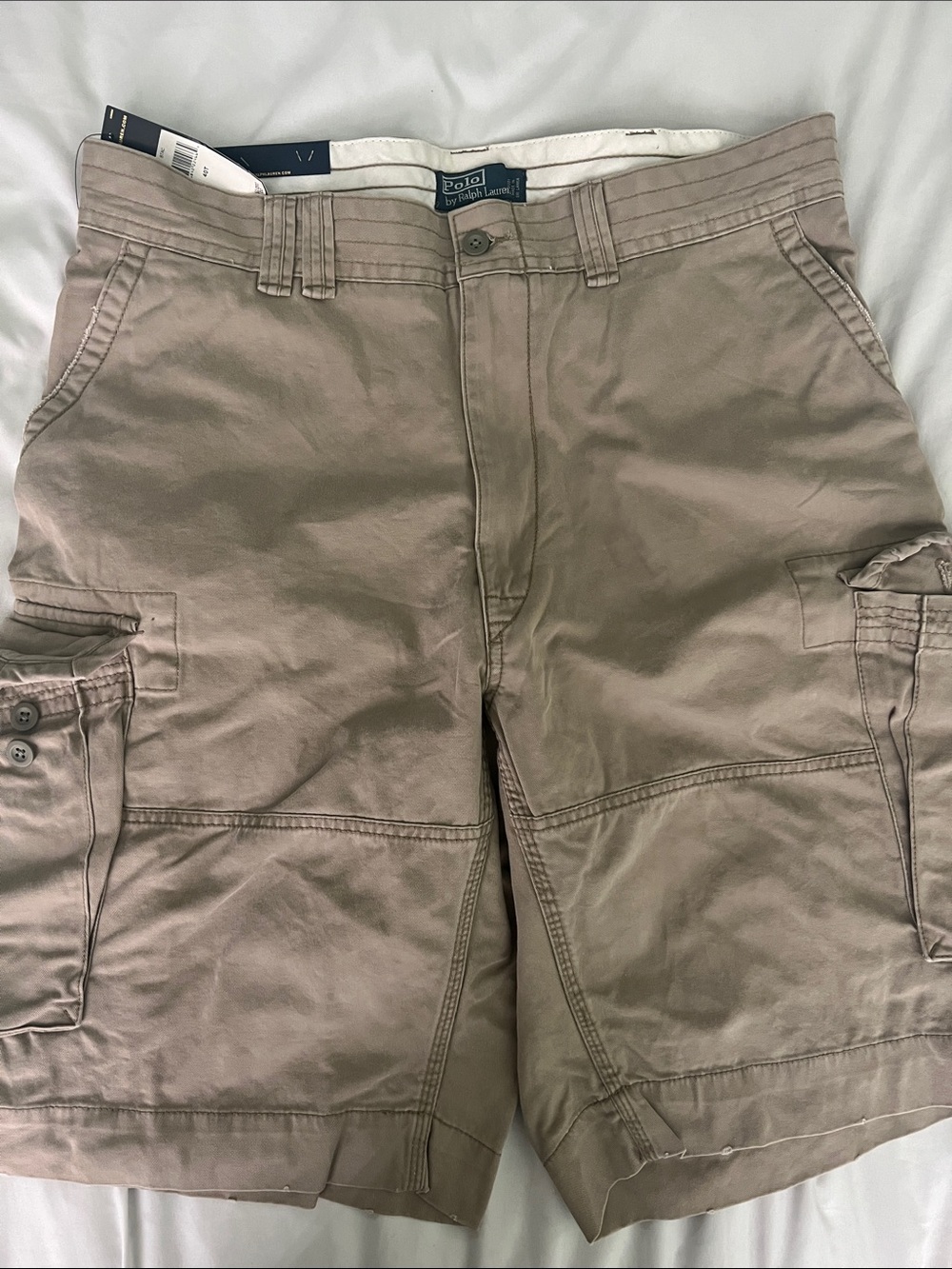 Polo by Ralph Lauren Men's Khaki/Tan Cargo Shorts